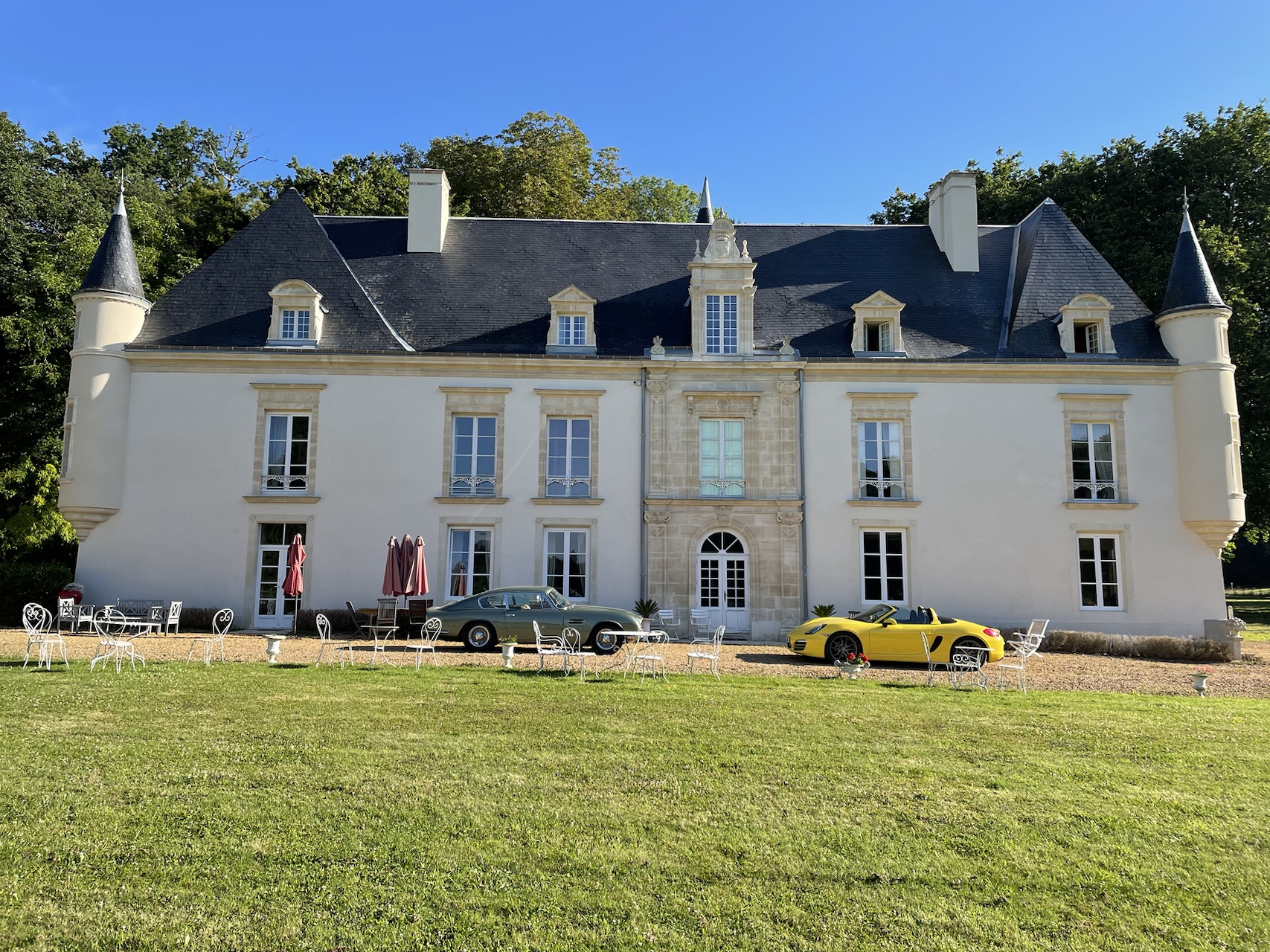 Vue du Château de Monhoudou